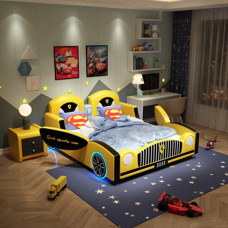 Frame Cute Multifunctional Childrens Bed King Size Wooden Luxury Kids Bed Unique Modern Cama Matrimonial Bedroom Furniture
Frame Cute Multifunctional Childrens Bed King Size Wooden Luxury Kids Bed Unique Modern Cama Matrimonial Bedroom Furniture