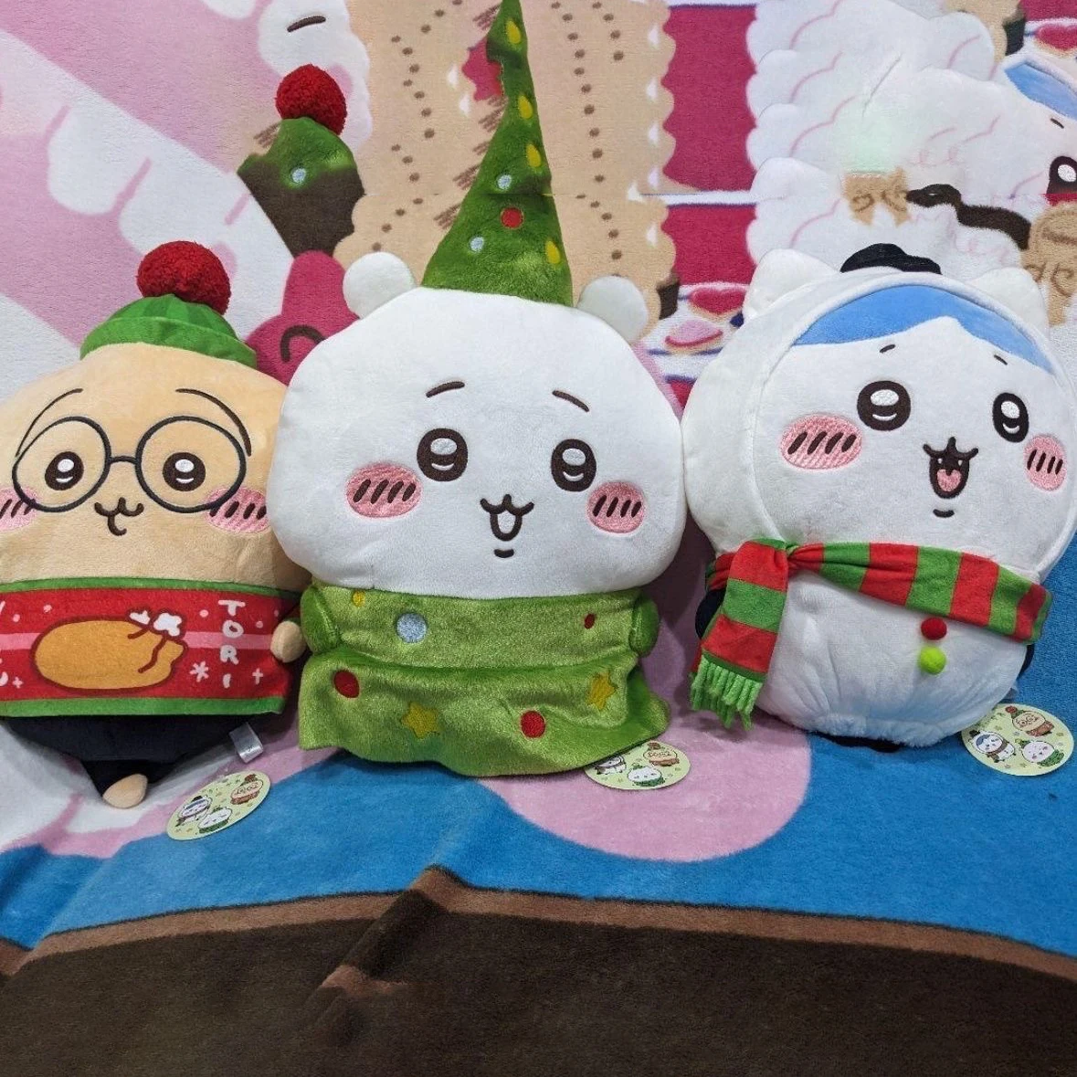 Chiikawa kawaii Рождественская серия куклы Рождественская елка-Chiikawa снеговик-Hachiware Санта-Клаус-Usachi Девушка Рождественский подарок
Chiikawa kawaii Рождественская серия куклы Рождественская елка-Chiikawa снеговик-Hachiware Санта-Клаус-Usachi Девушка Рождественский подарок