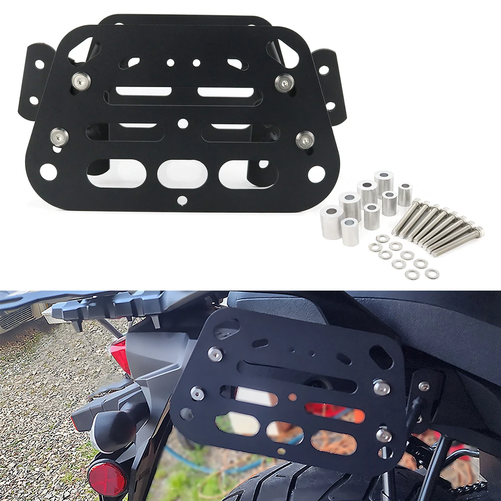 For Suzuki V-Strom 650/Xt 2017-2025 V-Strom 1000 Abs / Xt 2014-2019 V-Strom 1050 Motorcycle Side Pannier Rack Saddlebag Bracket
For Suzuki V-Strom 650/Xt 2017-2025 V-Strom 1000 Abs / Xt 2014-2019 V-Strom 1050 Motorcycle Side Pannier Rack Saddlebag Bracket