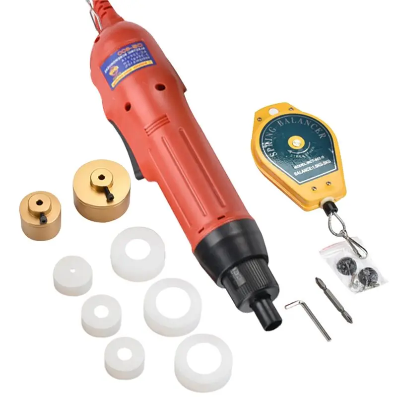 Электрический ручной инструмент для затяжки крышек ABJI с регулировкой, для круглых крышек/крышек-распылителей диаметром 10-50 мм
Электрический ручной инструмент для затяжки крышек ABJI с регулировкой, для круглых крышек/крышек-распылителей диаметром 10-50 мм