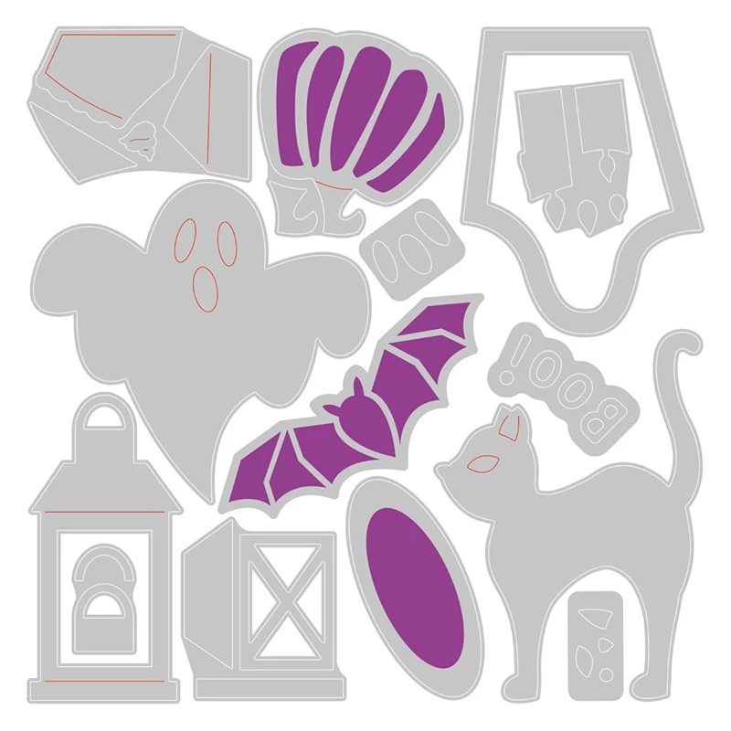 Halloween Animal Cutting Dies Christmas 2022 Novelties Ornaments Diy Embossing Dies Cutter Craft Paper Card Scrapbooking Making
Halloween Animal Cutting Dies Christmas 2022 Novelties Ornaments Diy Embossing Dies Cutter Craft Paper Card Scrapbooking Making