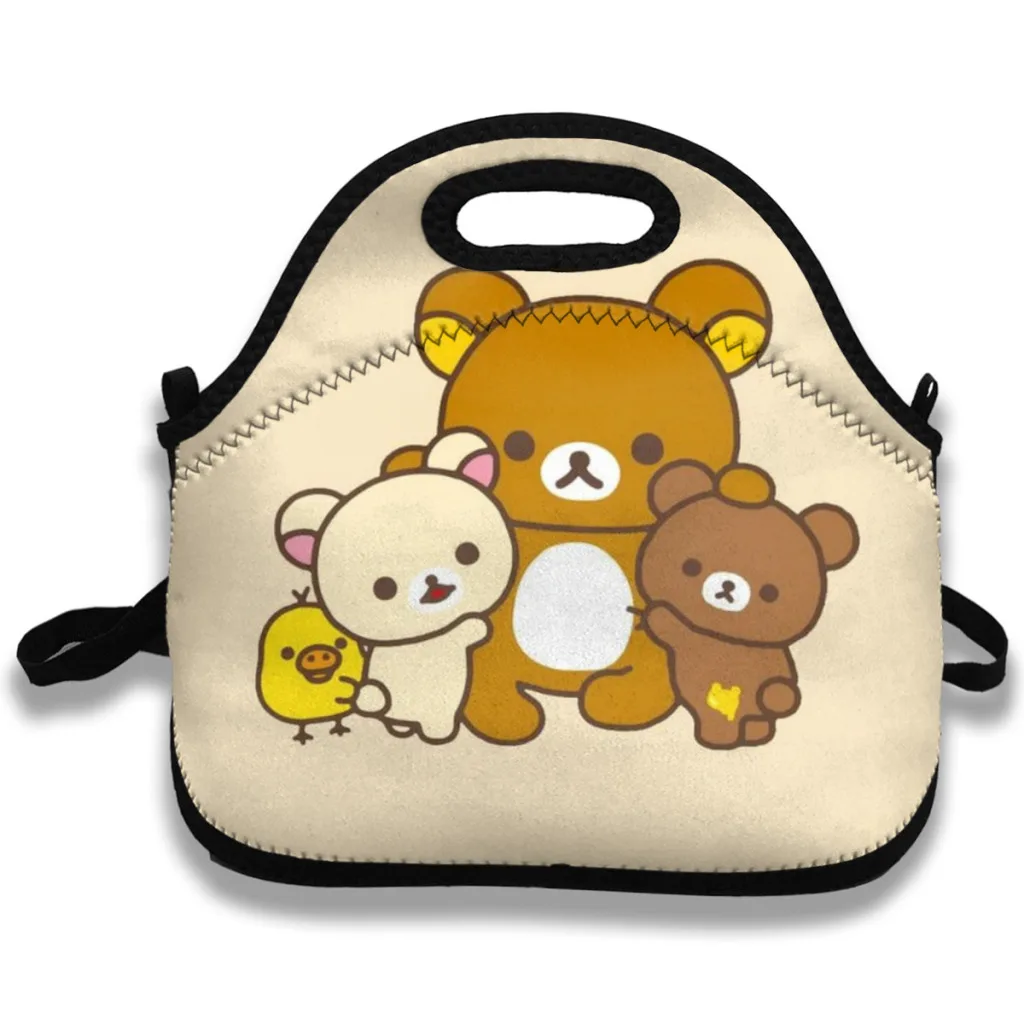 Rilakkuma Thermal Lunch Bags for Children Waterproof Lunch Box Handbag Thickened Lunchbox Bag
Rilakkuma Thermal Lunch Bags for Children Waterproof Lunch Box Handbag Thickened Lunchbox Bag