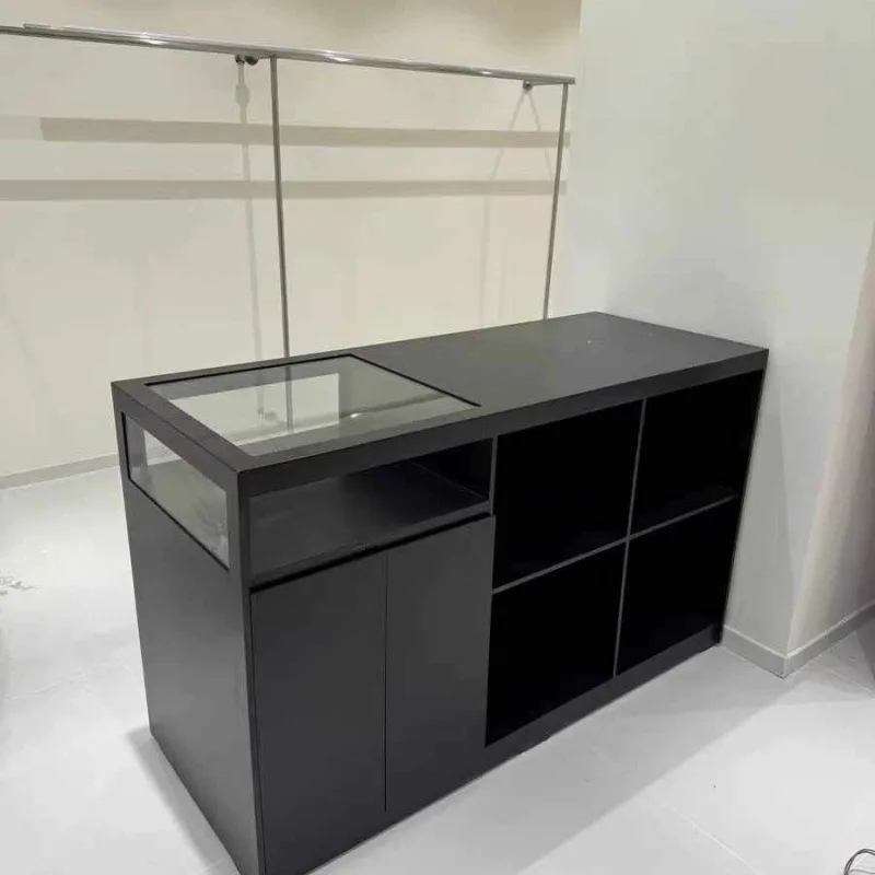 Nakajima cabinet checkout page Storage display table Water bar table Ornament women's clothing display glass counter
Nakajima cabinet checkout page Storage display table Water bar table Ornament women's clothing display glass counter