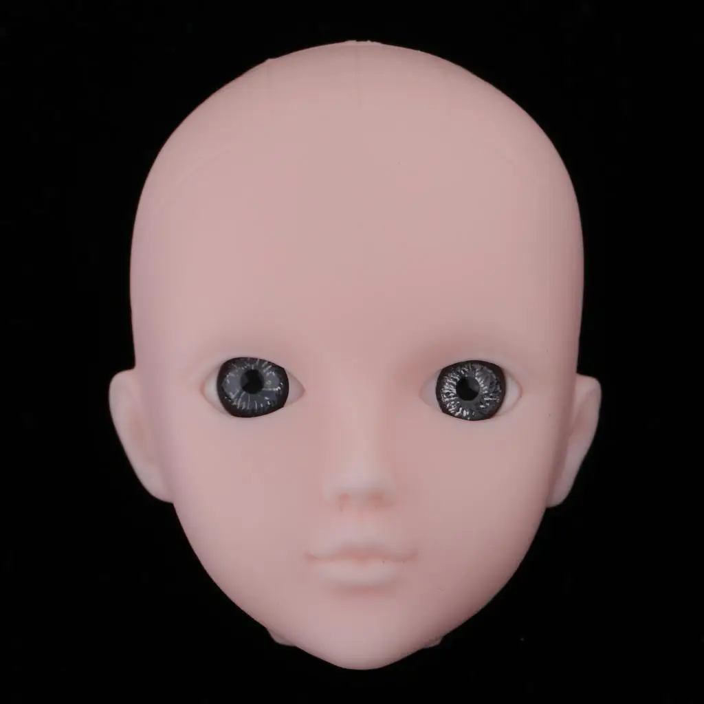 Xinyi BJD Doll Practice Head Gray Eyes 1 6 Ball Jointed Doll Head Sculpt Custom Accessory for DIY Kids
Xinyi BJD Doll Practice Head Gray Eyes 1 6 Ball Jointed Doll Head Sculpt Custom Accessory for DIY Kids