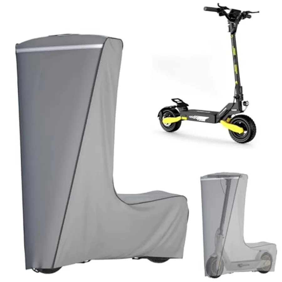 Electric Scooter Cover 1680D Heavy Duty Waterproof and Dustproof Oxford Cloth UV Resistant and Anti-Scratch Includes Storage Po
Electric Scooter Cover 1680D Heavy Duty Waterproof and Dustproof Oxford Cloth UV Resistant and Anti-Scratch Includes Storage Po