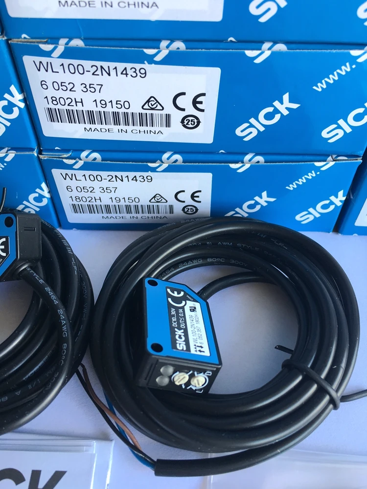2025 Germany SICK Photoelectric Switch WL100-N1432 (without Bracket And Lens) WL100-2N1439
2025 Germany SICK Photoelectric Switch WL100-N1432 (without Bracket And Lens) WL100-2N1439