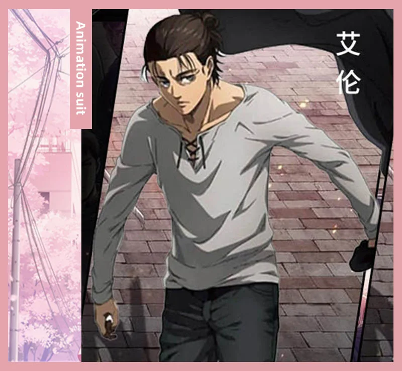 Anime Character Uniform Halloween Costume for Men Carnival Party suits Eren Jaeger Cosplay Costume 2026
Anime Character Uniform Halloween Costume for Men Carnival Party suits Eren Jaeger Cosplay Costume 2026