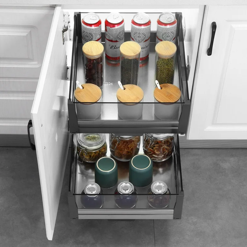 Manufacturer wholesale kitchen cabinet pull basket 304 stainless steel three-layer combination drawer open door bowl rack
Manufacturer wholesale kitchen cabinet pull basket 304 stainless steel three-layer combination drawer open door bowl rack