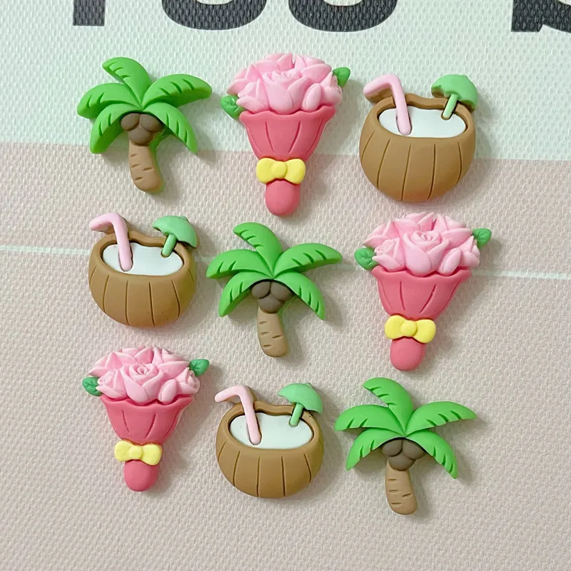 10Pcs Mini Coconut Juice Coconut The Tree Resin DIY Icebox Shoes Hat Barrette Mobile Phone Case Decoration Cream Glue Patch
10Pcs Mini Coconut Juice Coconut The Tree Resin DIY Icebox Shoes Hat Barrette Mobile Phone Case Decoration Cream Glue Patch