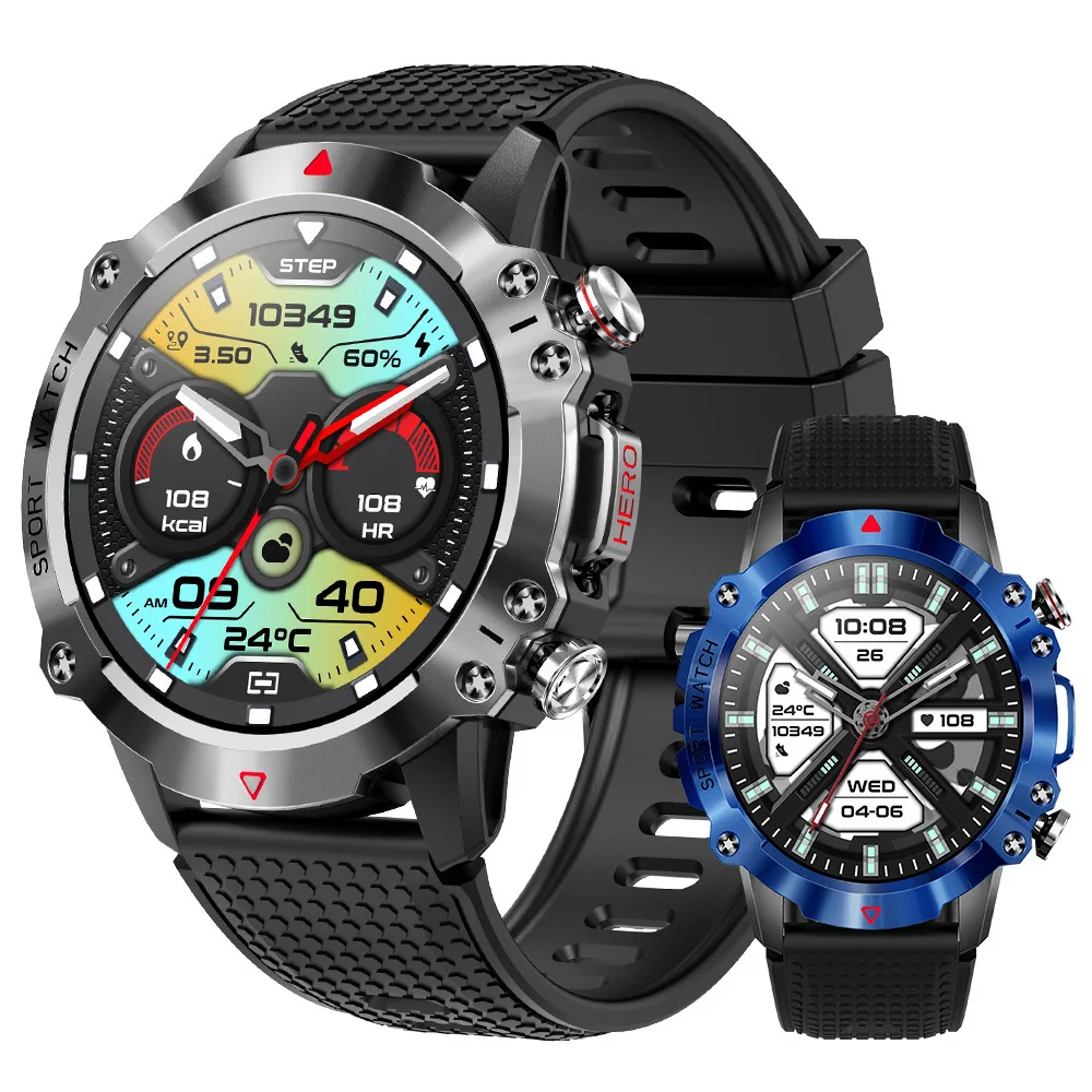 Outdoor Smart Watch for Men Women Bluetooth Call Sport Fitness Watch for Android IOS Montres AI Voice Assistant Smartwatch
Outdoor Smart Watch for Men Women Bluetooth Call Sport Fitness Watch for Android IOS Montres AI Voice Assistant Smartwatch