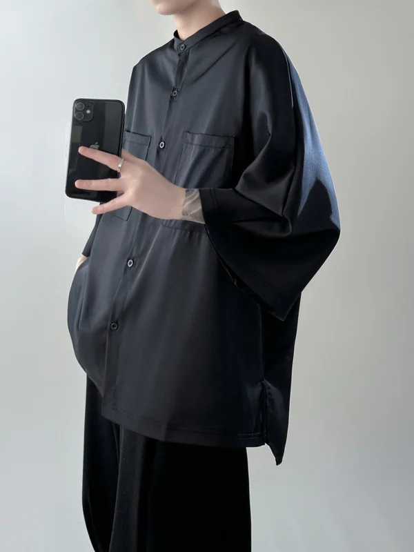 Loose Short Sleeve Shirt Unisex Korean Style Half Sleeve Trendy Jacket Summer Cotton Polyester Blend Youth Fashion Streetwear
Loose Short Sleeve Shirt Unisex Korean Style Half Sleeve Trendy Jacket Summer Cotton Polyester Blend Youth Fashion Streetwear