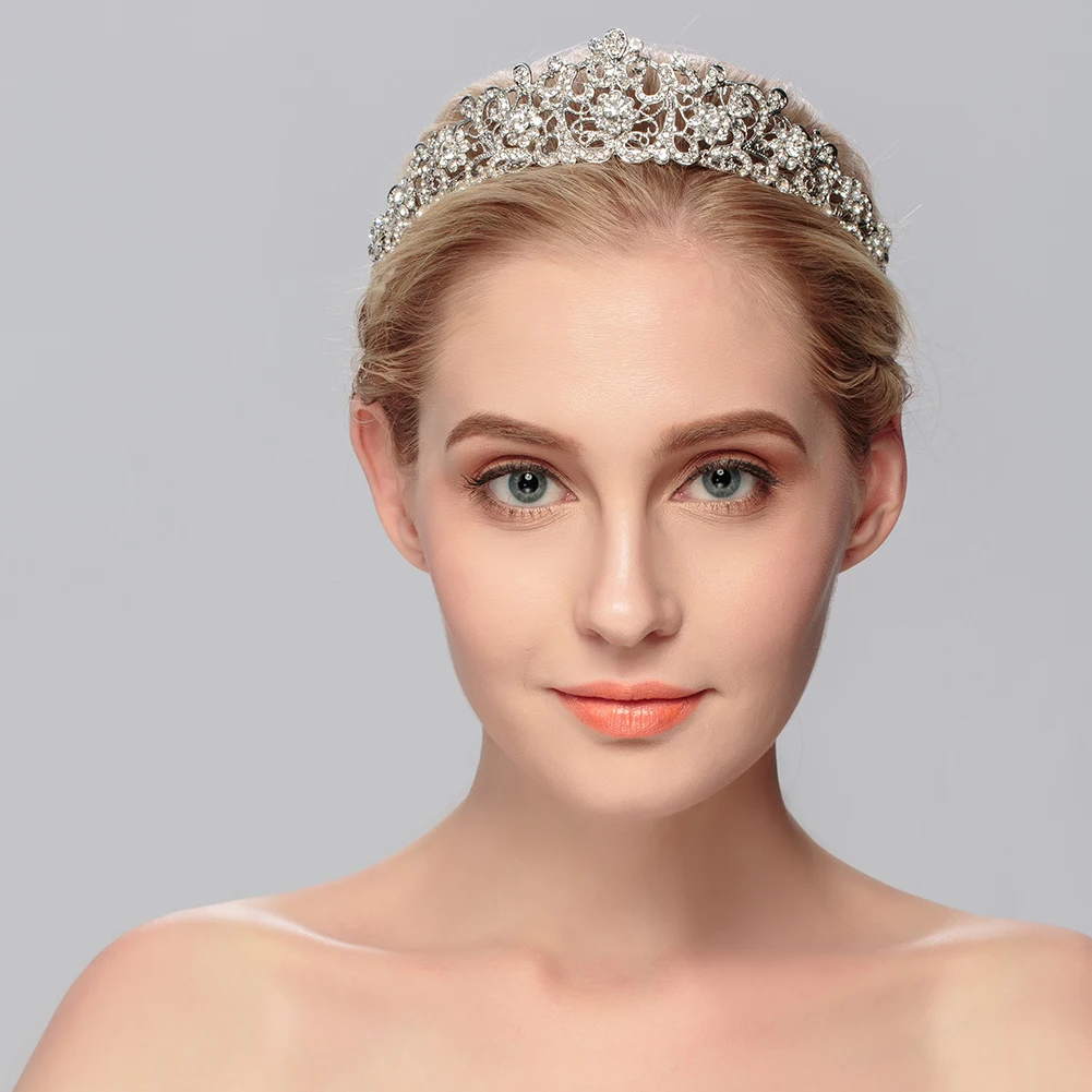 Vintage Bridal Crown Baroque Round Cake Crown Crystal Hair Bands Wedding Dress Headdress Hair Accessories Jewelry
Vintage Bridal Crown Baroque Round Cake Crown Crystal Hair Bands Wedding Dress Headdress Hair Accessories Jewelry