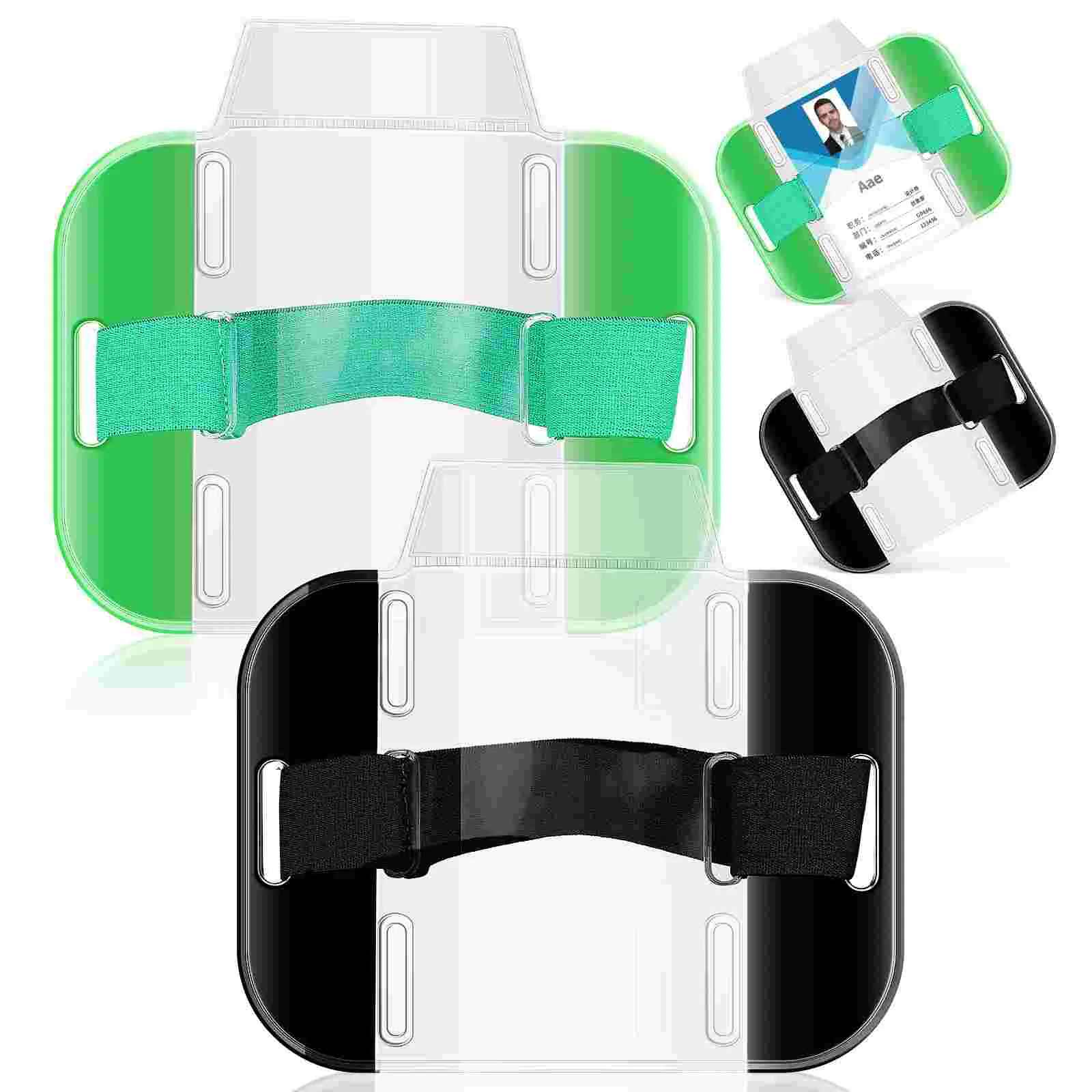 4 Pcs Labels Arm Sleeve Badge Holder Armband Name Tag ID Card for Men License with Adjustable Strap Holders Man
4 Pcs Labels Arm Sleeve Badge Holder Armband Name Tag ID Card for Men License with Adjustable Strap Holders Man