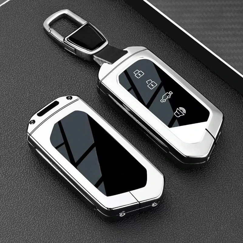Premium Zinc Alloy Key Cover Case for Ford Bronco (2026) - Protective Key Fob Shell KeyChain
Premium Zinc Alloy Key Cover Case for Ford Bronco (2026) - Protective Key Fob Shell KeyChain