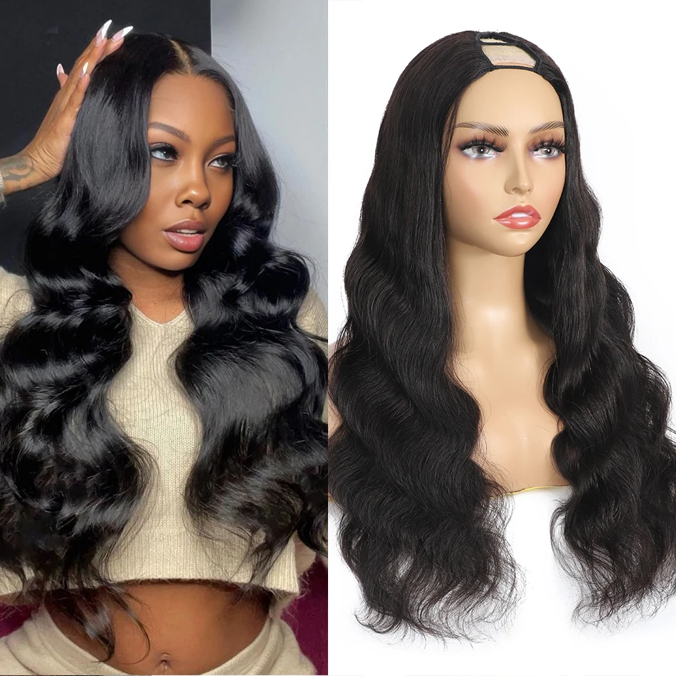 100% Brazilian Human Hair Body Wave V Part Wigs 200% Density Natural Black Bouncy Wave Upgrade U Part Wear Go Glueless Half Wigs
100% Brazilian Human Hair Body Wave V Part Wigs 200% Density Natural Black Bouncy Wave Upgrade U Part Wear Go Glueless Half Wigs