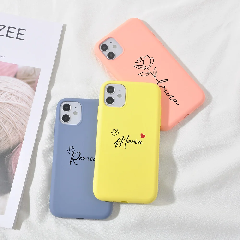 Personalise Girls Name Custom Gift Case for iPhone 12 Pro Max 13 Mini 11 SE 2020 8 Plus 6s 7 X XS XR Soft Silicone Phone Case
Personalise Girls Name Custom Gift Case for iPhone 12 Pro Max 13 Mini 11 SE 2020 8 Plus 6s 7 X XS XR Soft Silicone Phone Case