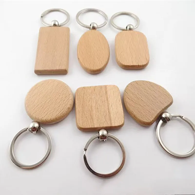 100pcs/Lot Free DIY Logo Blank Round Rectangle Wooden Key Chain Souvenirs Promotion Wood Keyring Wedding Gifts
100pcs/Lot Free DIY Logo Blank Round Rectangle Wooden Key Chain Souvenirs Promotion Wood Keyring Wedding Gifts