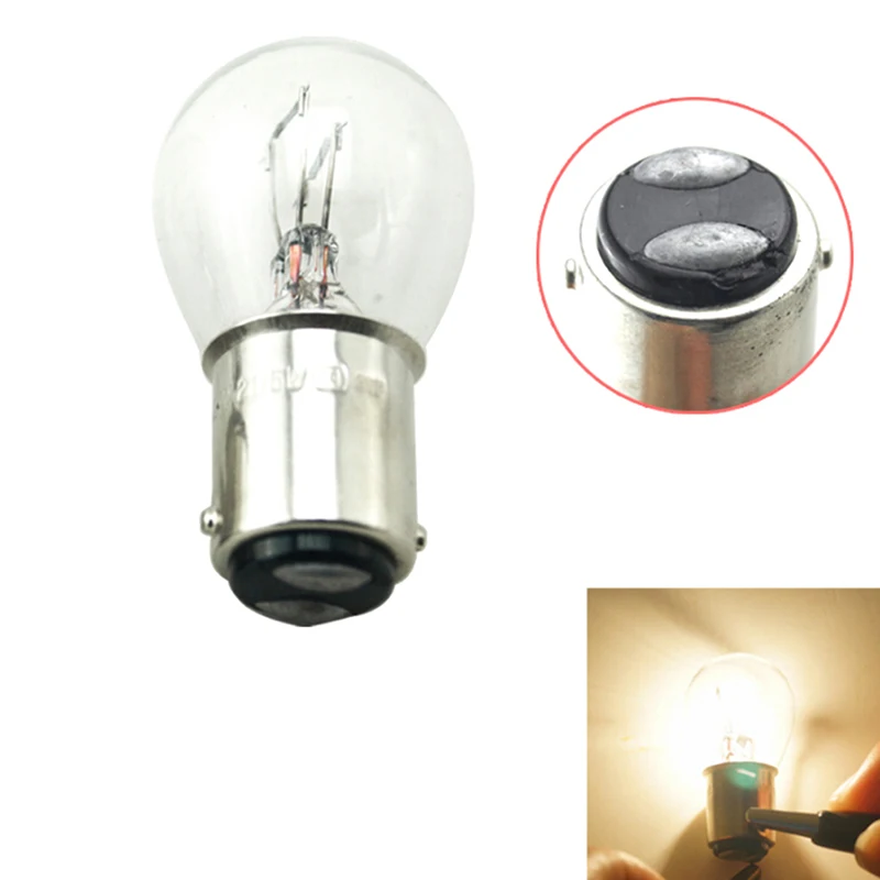 2Pcs 1157 Bay15D 21/5W Natural White Glass Double Filament Warm White Car DRL Stop Brake Lights Halogen Bulb
2Pcs 1157 Bay15D 21/5W Natural White Glass Double Filament Warm White Car DRL Stop Brake Lights Halogen Bulb