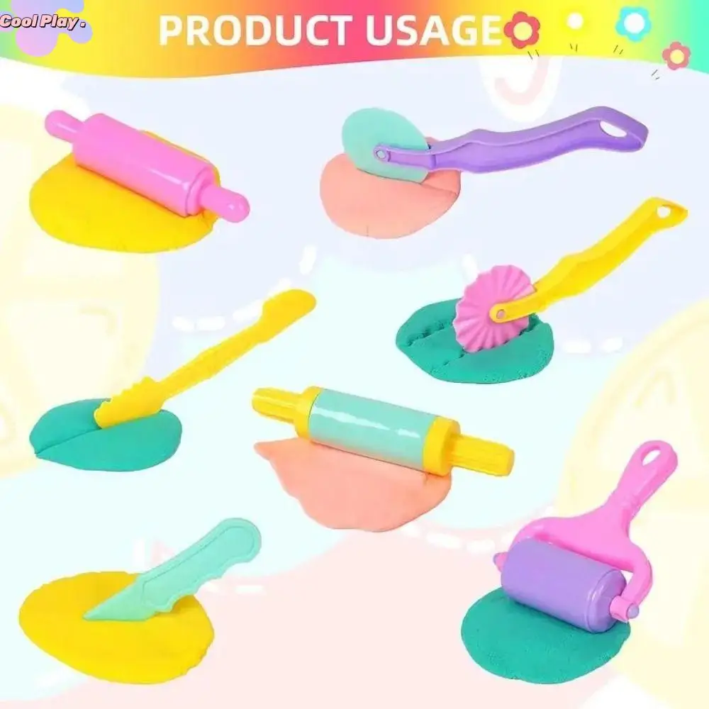 Pretend Play Mini Creative 3D Plasticine Mold Safe DIY Modeling Clay Accessories Plastic Educational DIY Dough Tool Kit Kids
Pretend Play Mini Creative 3D Plasticine Mold Safe DIY Modeling Clay Accessories Plastic Educational DIY Dough Tool Kit Kids