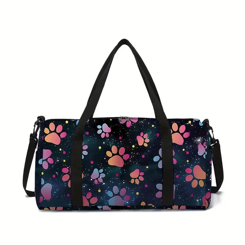 Paw Prints Large Capacity Luggage Bag for Boy and Girls Best Gifts 3D Cartoon Stravel Duffels Outdoor Fitness Bag for Children
Paw Prints Large Capacity Luggage Bag for Boy and Girls Best Gifts 3D Cartoon Stravel Duffels Outdoor Fitness Bag for Children