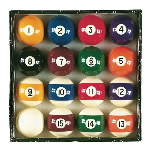 Viper Juego Completo de 16. Pelotas de Billar de Tamaño Regulatorio Billiard Master de Alta Calidad
Viper Juego Completo de 16. Pelotas de Billar de Tamaño Regulatorio Billiard Master de Alta Calidad