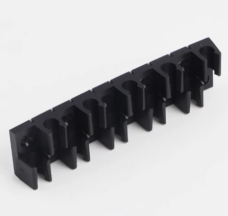 Tracheal tube seat, line slot, multi-tube card seat, TM-04 (single row of 9 positions) black, 100PCS/box
Tracheal tube seat, line slot, multi-tube card seat, TM-04 (single row of 9 positions) black, 100PCS/box