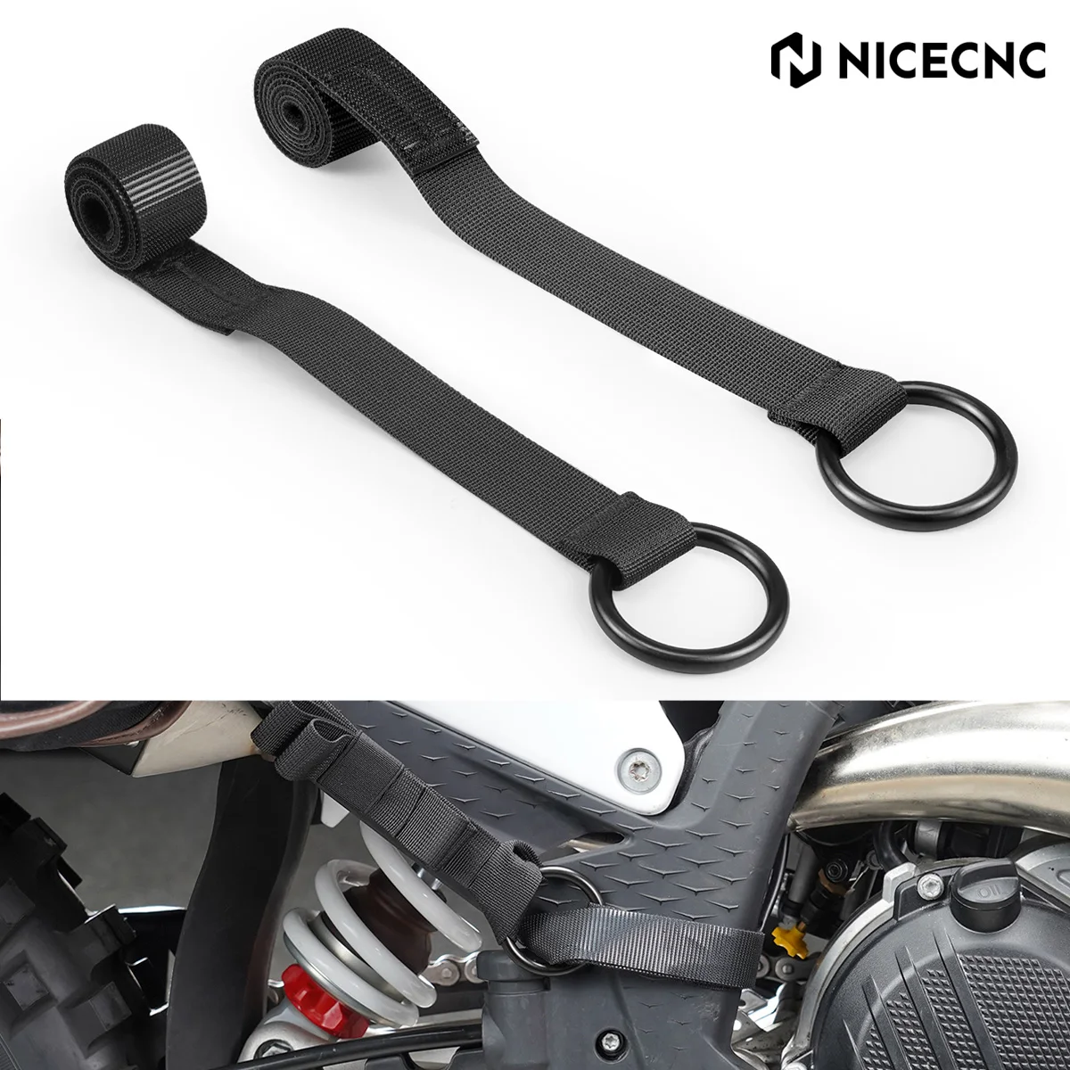 For 2025 2024 2023 Husqvarna TE 300 FE 501 450 350 300 250 150 TC TEi Motorcycle Rear Tie Down Straps Soft Bag Retention Rings
For 2025 2024 2023 Husqvarna TE 300 FE 501 450 350 300 250 150 TC TEi Motorcycle Rear Tie Down Straps Soft Bag Retention Rings
