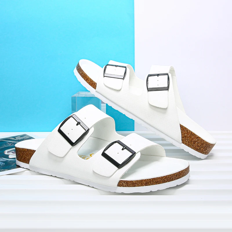 Unisex Comfortable Trend Everything Simple Breathable Lightweight Non-slip Party Holiday Couple Home Cork Slippers 35-46#
Unisex Comfortable Trend Everything Simple Breathable Lightweight Non-slip Party Holiday Couple Home Cork Slippers 35-46#
