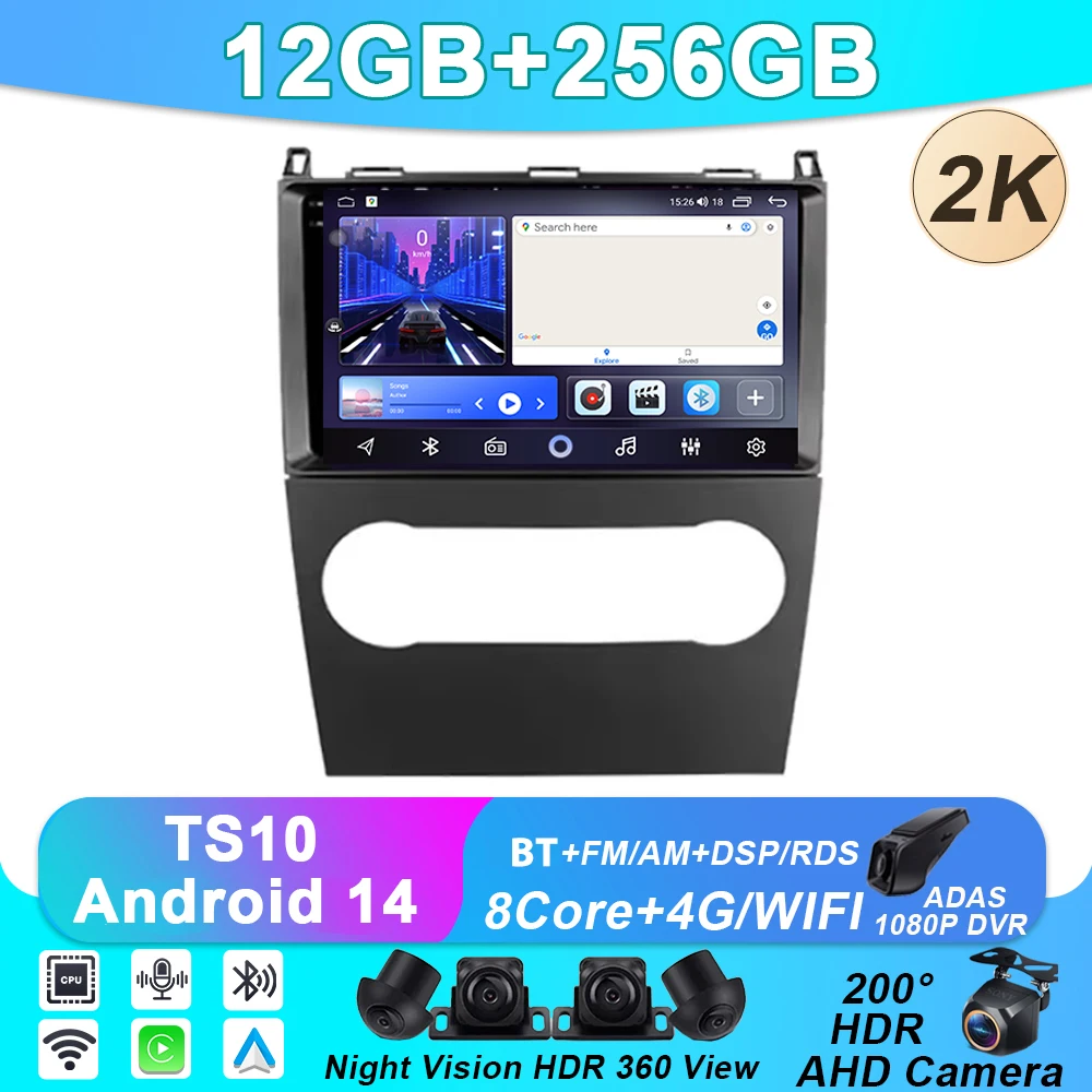Carplay For Mercedes Benz B200 A B Class W169 A160 A180 A200 A220 2009-2012 Video Player Android Auto Car Radio GPS Navigation
Carplay For Mercedes Benz B200 A B Class W169 A160 A180 A200 A220 2009-2012 Video Player Android Auto Car Radio GPS Navigation