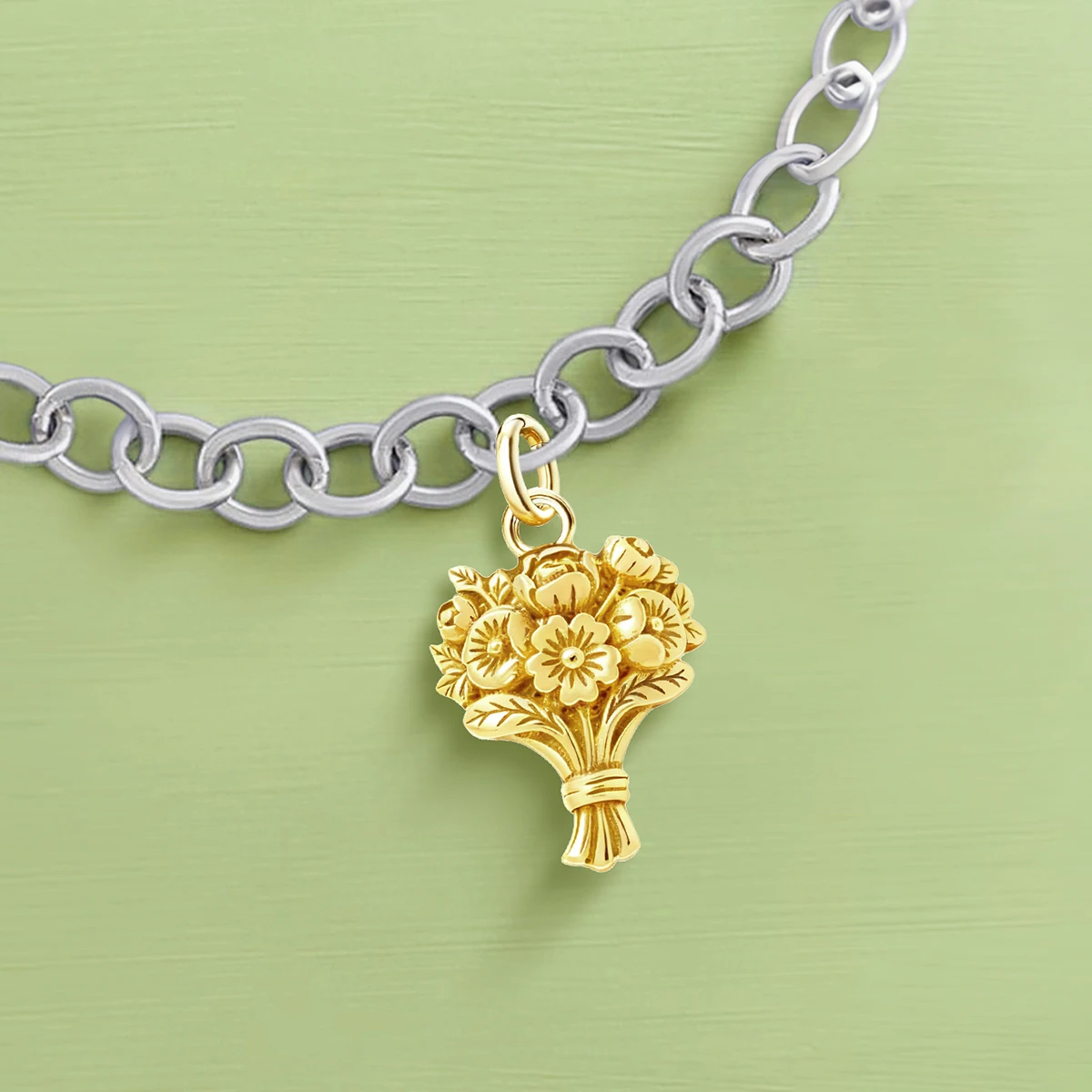 925 Sterling Silver JamesAvery Vintage Pendants Bouquet Golden Series Charms Beads Fit Original Bracelet Necklace DIY Jewelry
925 Sterling Silver JamesAvery Vintage Pendants Bouquet Golden Series Charms Beads Fit Original Bracelet Necklace DIY Jewelry