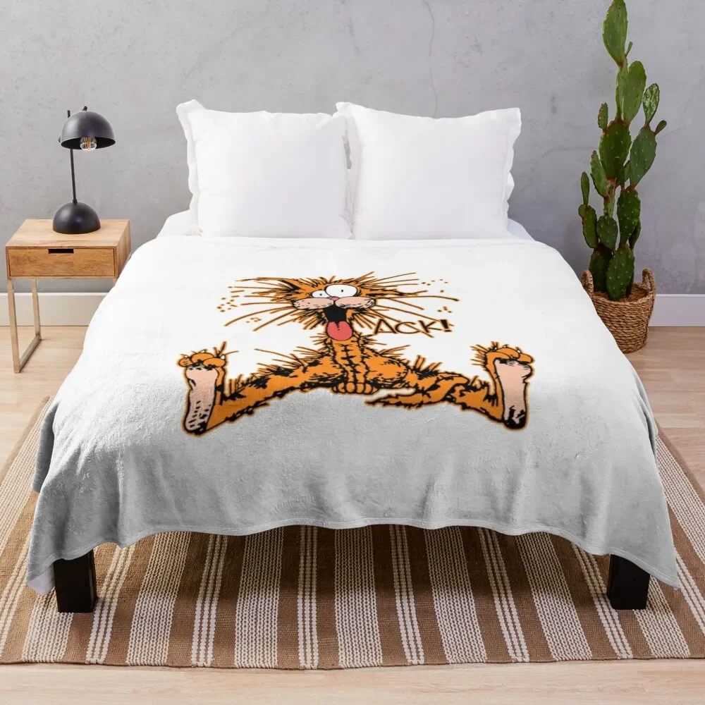 Bill The Cat Ack! said the cat Throw Blanket Warm Napping Blanket for Office Couch Bed
Bill The Cat Ack! said the cat Throw Blanket Warm Napping Blanket for Office Couch Bed