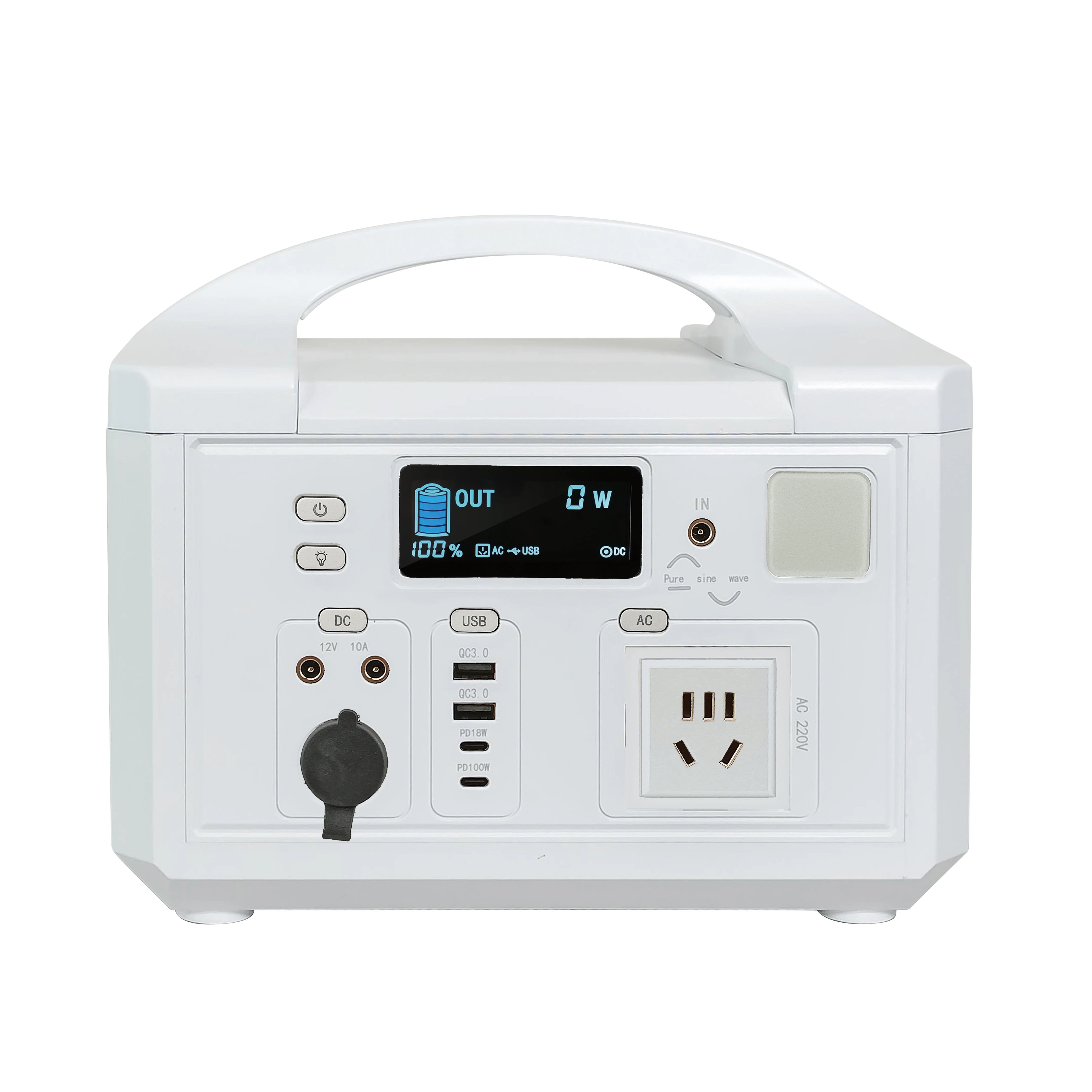 NTO 600W high-power Portable energy storage power supply Outdoor power strong charge quickly
NTO 600W high-power Portable energy storage power supply Outdoor power strong charge quickly