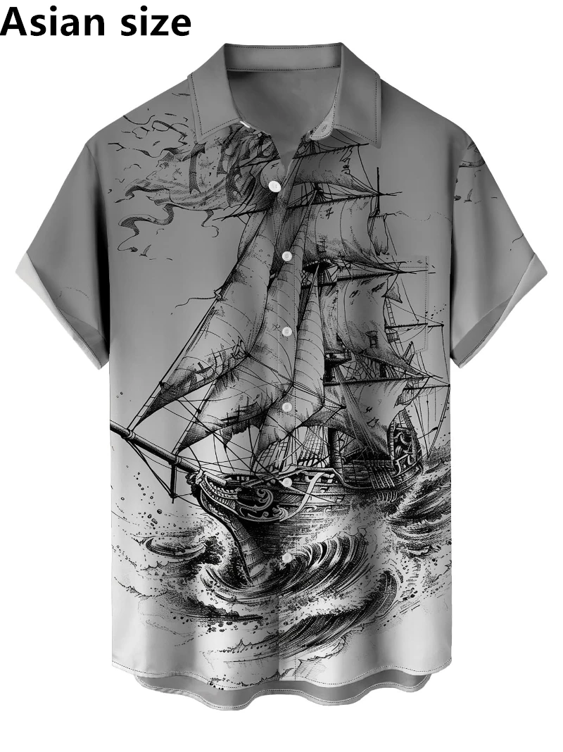 Vintage Hawaii Shirts Summer Classic Style Shirt For Men 3d Printed Male Lapel Button Men's Clothing Casual Fashion Camisas
Vintage Hawaii Shirts Summer Classic Style Shirt For Men 3d Printed Male Lapel Button Men's Clothing Casual Fashion Camisas