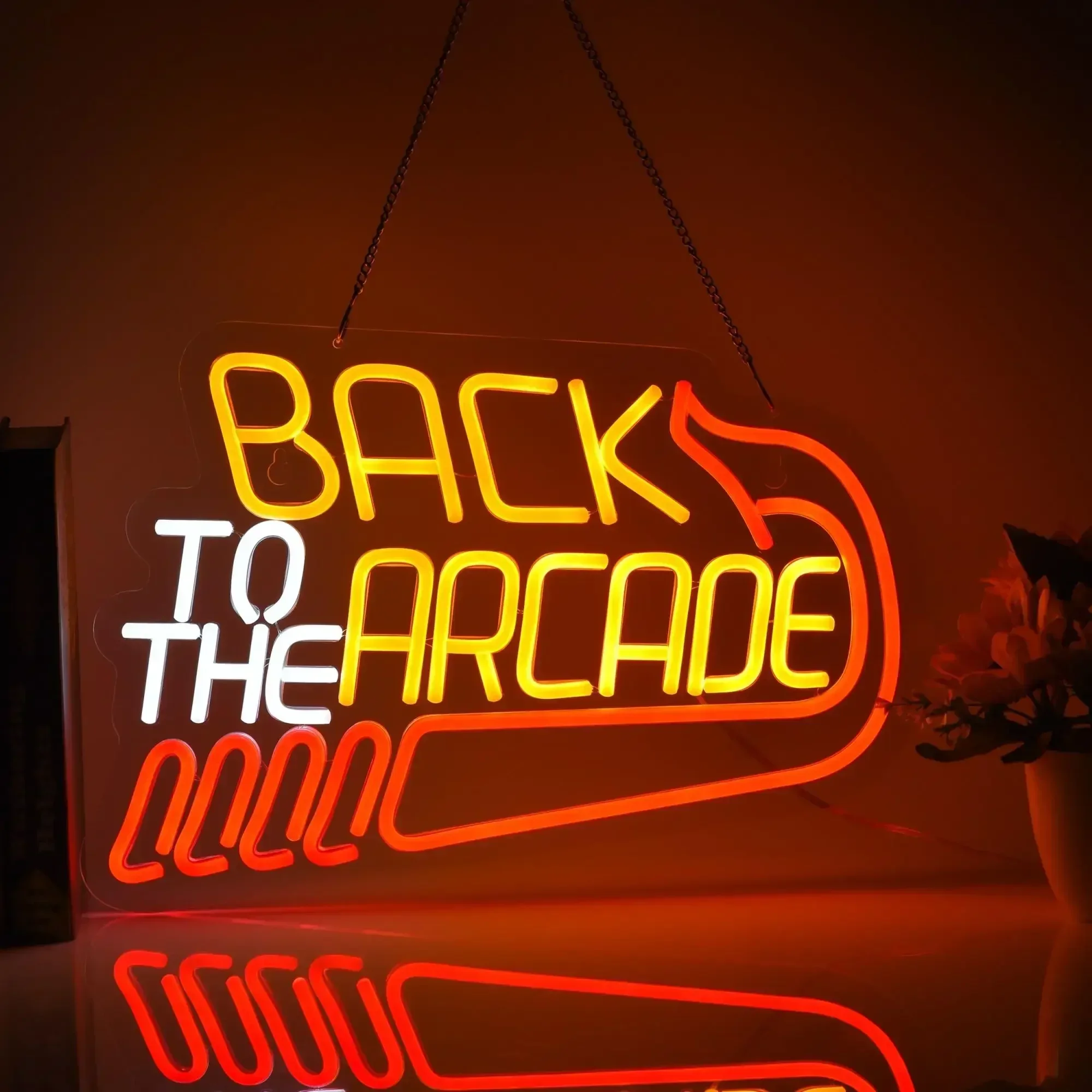 Back to the Arcade Neon Sign USB LED Neon Light Sign for Wall Decor Hotel Pub Cafe Bar Party Man Cave Neon Light Art Wall Lights
Back to the Arcade Neon Sign USB LED Neon Light Sign for Wall Decor Hotel Pub Cafe Bar Party Man Cave Neon Light Art Wall Lights