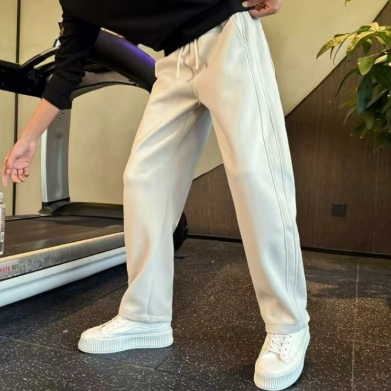 Men Autumn Winter Casual Pants Straight Leg Loose Fit Sport Trousers for Daily Wear Outdoor Activities
Men Autumn Winter Casual Pants Straight Leg Loose Fit Sport Trousers for Daily Wear Outdoor Activities