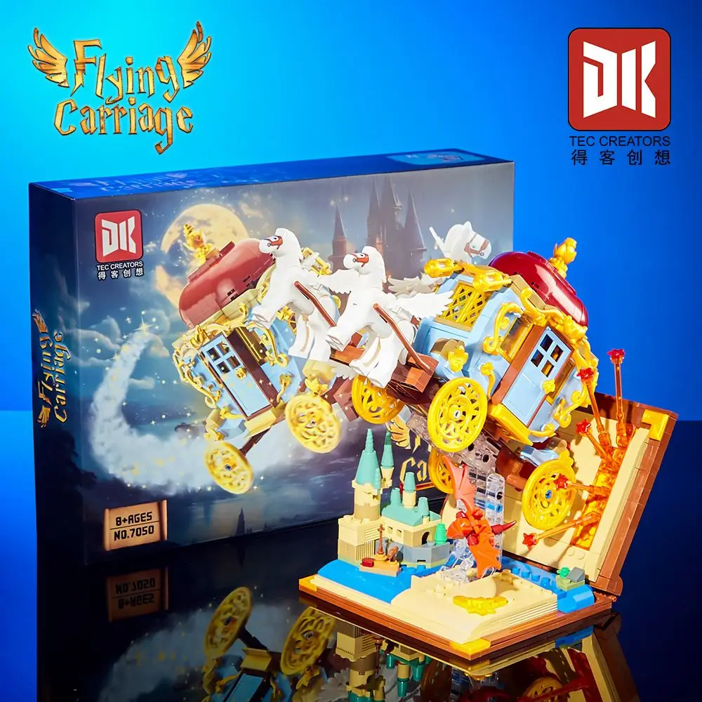 712PCS Flying Carriage Building Blocks MOC Assembly Magic Book Brick Model Toys Home Accessories Birthday Gifts
712PCS Flying Carriage Building Blocks MOC Assembly Magic Book Brick Model Toys Home Accessories Birthday Gifts