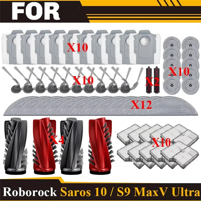 BAAR-Fit для Roborock Saros 10/S9 Maxv Ultra/S90ver/G30/A1460RR аксессуары основная боковая щетка фильтр Edgewise комплект швабры
BAAR-Fit для Roborock Saros 10/S9 Maxv Ultra/S90ver/G30/A1460RR аксессуары основная боковая щетка фильтр Edgewise комплект швабры