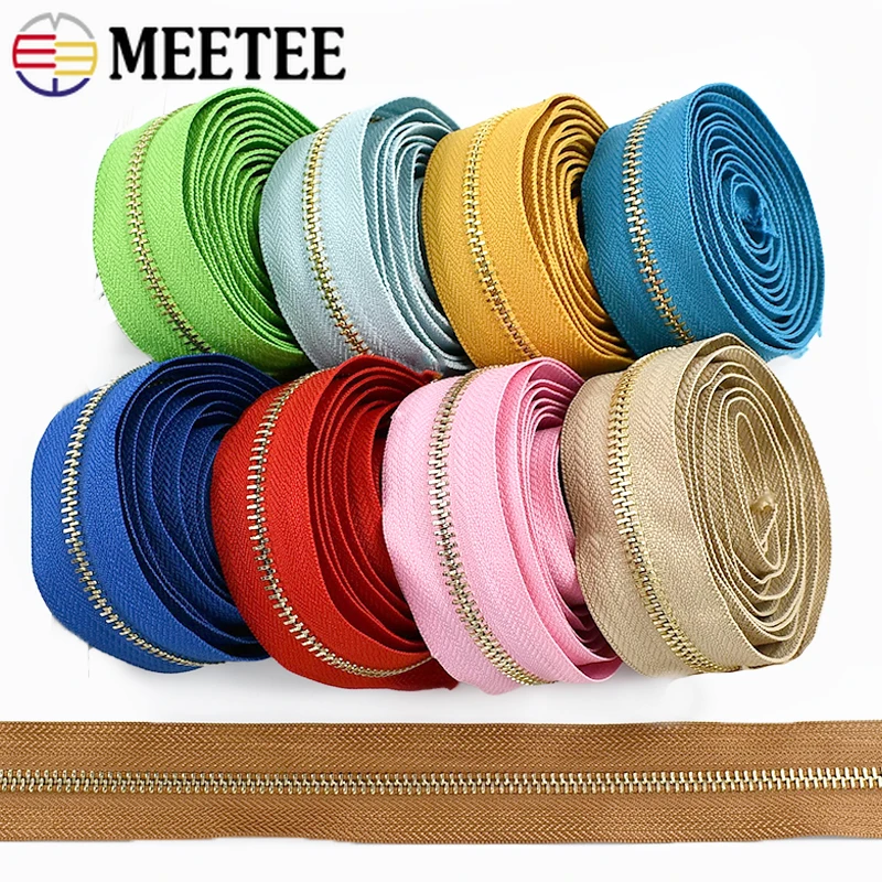 1/3/5Yards 5# Colorful Metal Zippers for Pocket Bags Replace Zipper Luggage Garment Closure Zips Repair Kits Sewing Accessories
1/3/5Yards 5# Colorful Metal Zippers for Pocket Bags Replace Zipper Luggage Garment Closure Zips Repair Kits Sewing Accessories