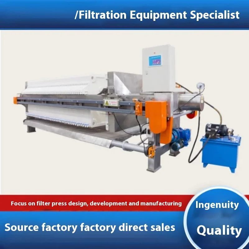Automatic Plate and Frame Filter Press Press with Automatic Dehydration Technology 800 type plate and frame filter press
Automatic Plate and Frame Filter Press Press with Automatic Dehydration Technology 800 type plate and frame filter press