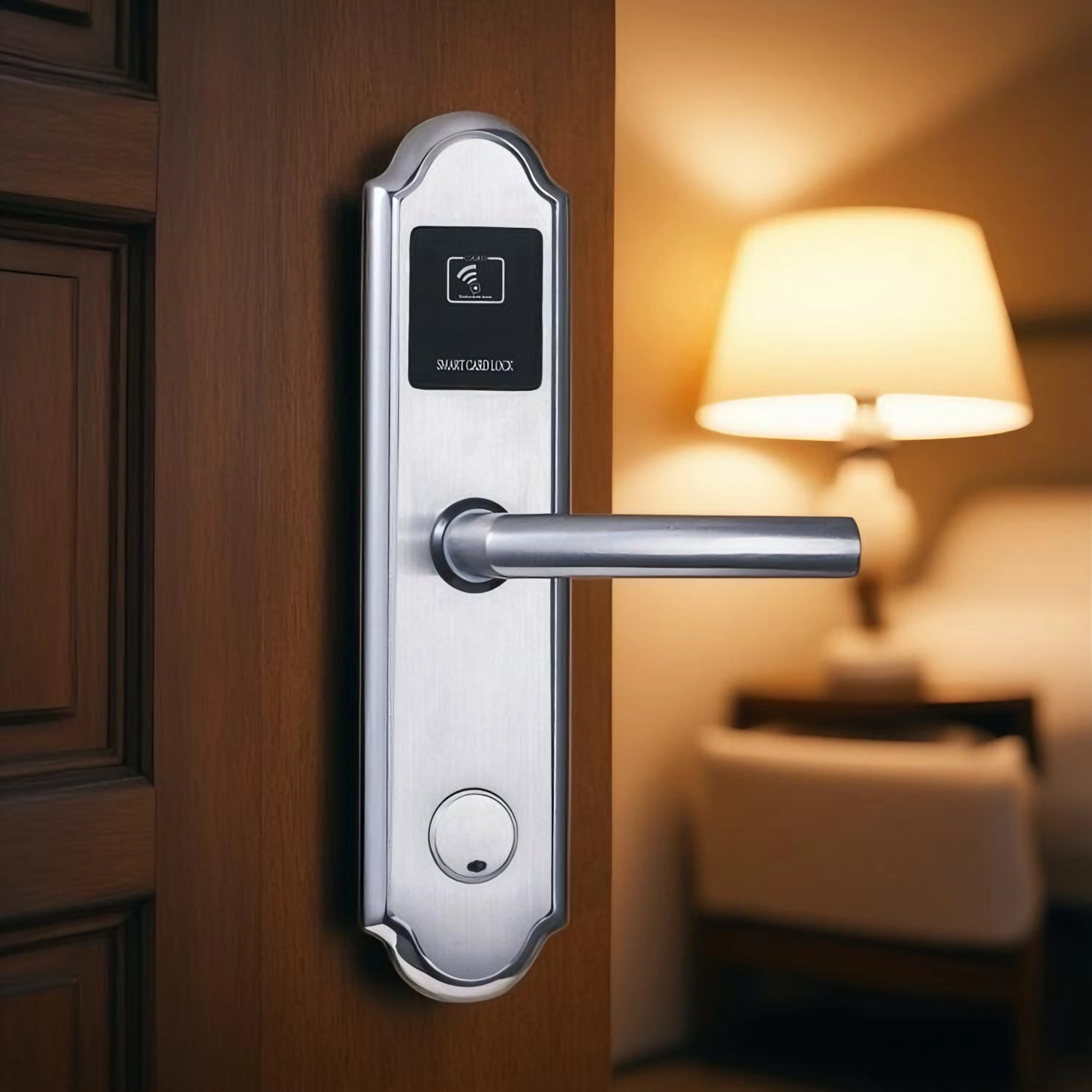 Hotel Lock with Software Manage System Hotel Room Smart Keyless Card Door Lock
Hotel Lock with Software Manage System Hotel Room Smart Keyless Card Door Lock