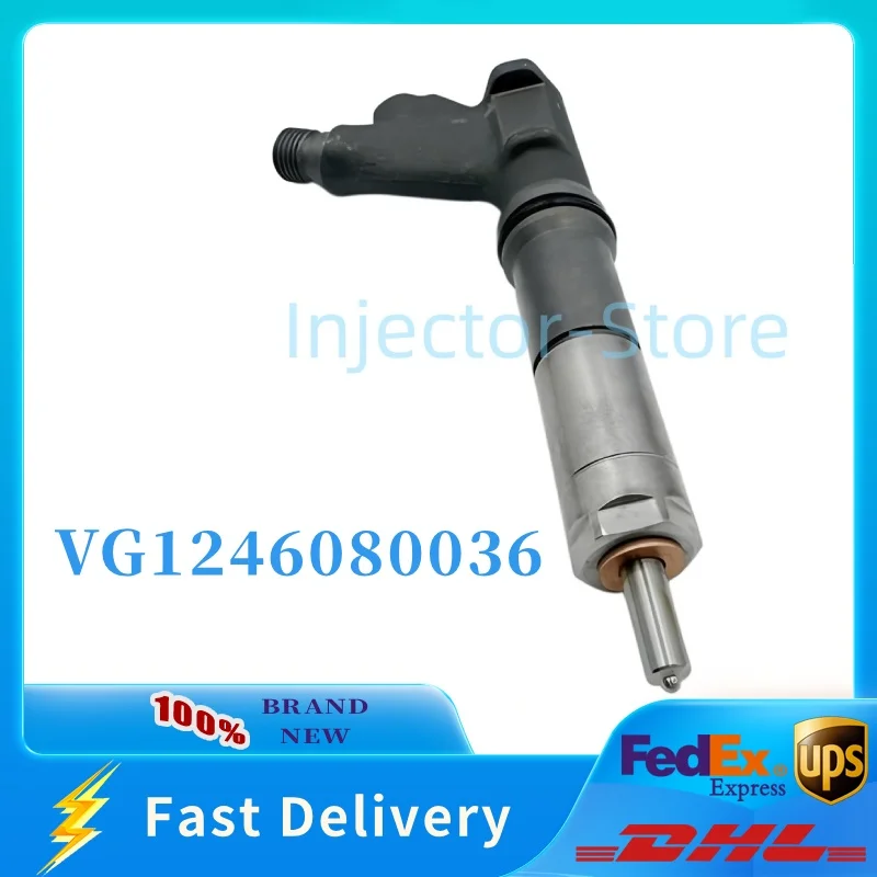 Diesel Fuel Injector VG1246080036 for Sinotruk HOWO D12 Engine Common Rail Injector
Diesel Fuel Injector VG1246080036 for Sinotruk HOWO D12 Engine Common Rail Injector