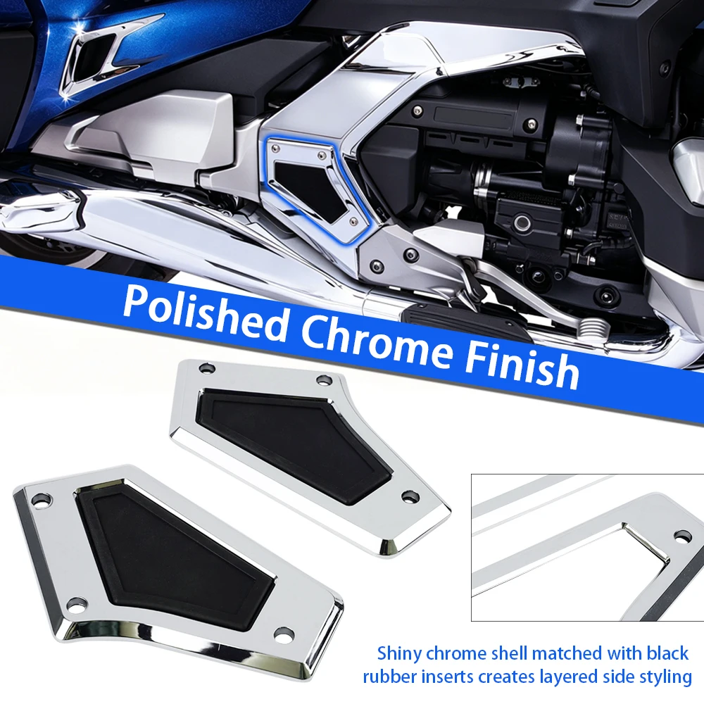 2026 New Chrome Side Frame Fairing Cover Panel Decorative Trim Fit For Honda Gold Wing GL1800 GL 1800 2018 - 2025 Accessories
2026 New Chrome Side Frame Fairing Cover Panel Decorative Trim Fit For Honda Gold Wing GL1800 GL 1800 2018 - 2025 Accessories