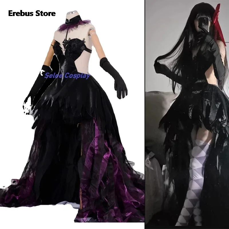 Homuras Akemi Anime Cosplay Costume Fancy Gown Goddess Dress Puella Magi Madoka Magica Walpurgis nacht Women Cosplay Wig Clothes
Homuras Akemi Anime Cosplay Costume Fancy Gown Goddess Dress Puella Magi Madoka Magica Walpurgis nacht Women Cosplay Wig Clothes