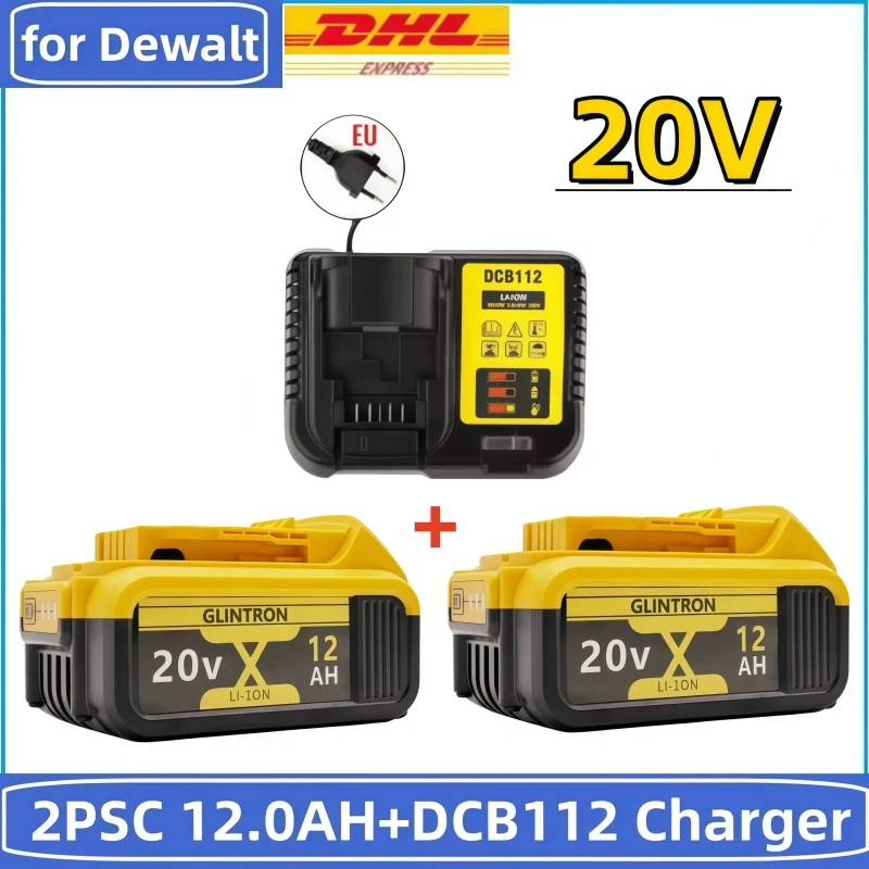18Ah/6Ah/12Ah/3Ah 20V Battery For DeWalt replaceable DCB184 DCB200 DCF892 DCF845 DCF850 DCF911 DCD800 DCD805 Tools Battery
18Ah/6Ah/12Ah/3Ah 20V Battery For DeWalt replaceable DCB184 DCB200 DCF892 DCF845 DCF850 DCF911 DCD800 DCD805 Tools Battery