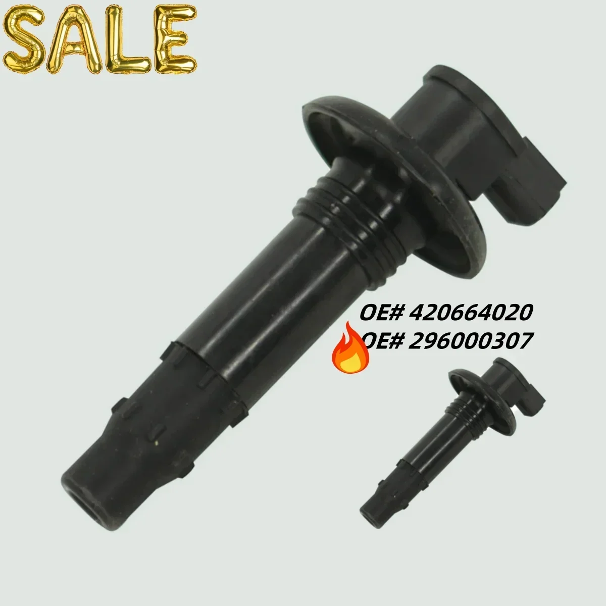 2pcs Ignition Coil Stick 420664020 296000307 290664020 Compatible with SeaDoo GTX RXP RXT GTR GTI GTS 296-000-307 420-664-020
2pcs Ignition Coil Stick 420664020 296000307 290664020 Compatible with SeaDoo GTX RXP RXT GTR GTI GTS 296-000-307 420-664-020