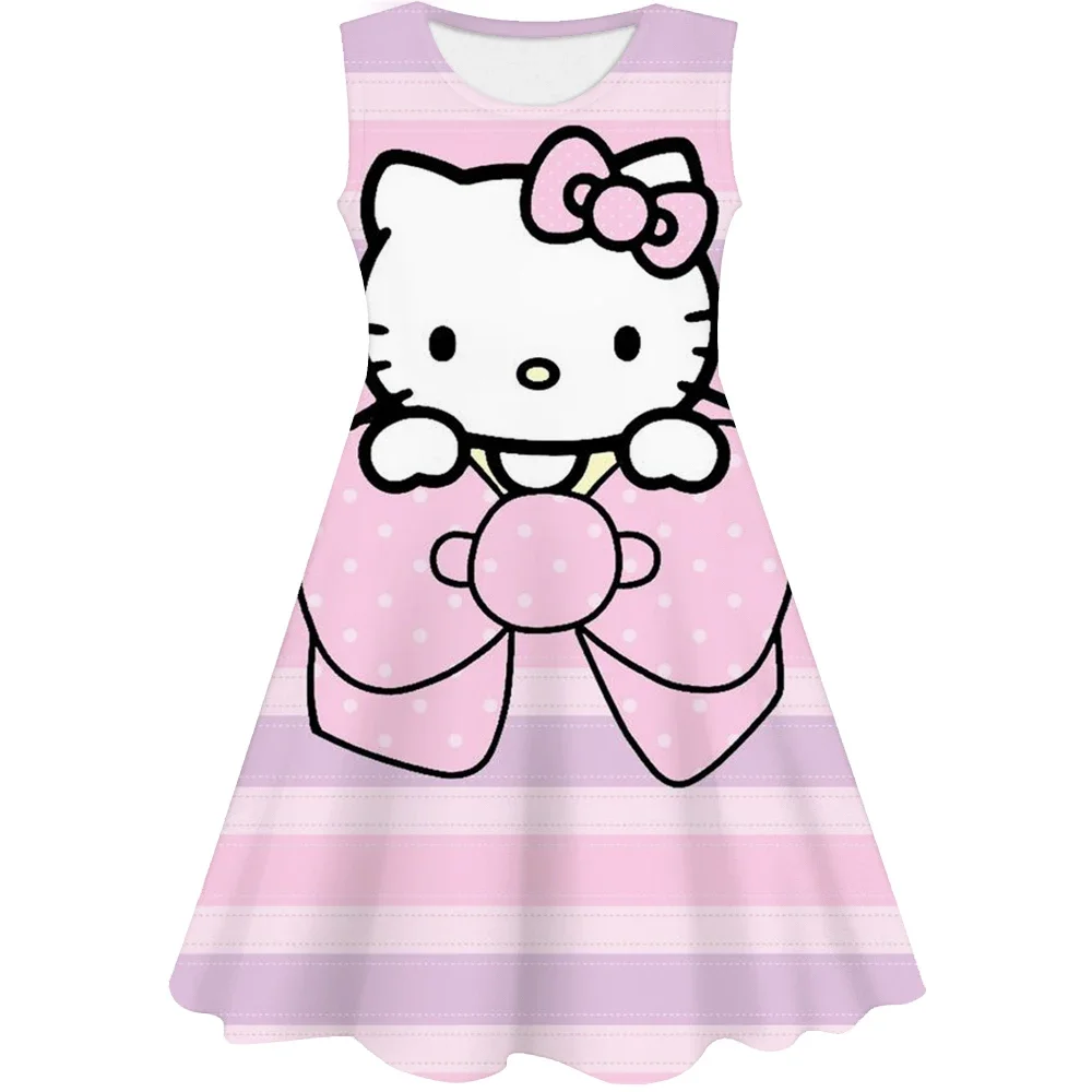 Popular Miniso Summer Children's New Fashion Girl Dress Comfortable Home Outdoor Cartoon Cute Hello Kitty Dress Stitch Tops
Popular Miniso Summer Children's New Fashion Girl Dress Comfortable Home Outdoor Cartoon Cute Hello Kitty Dress Stitch Tops