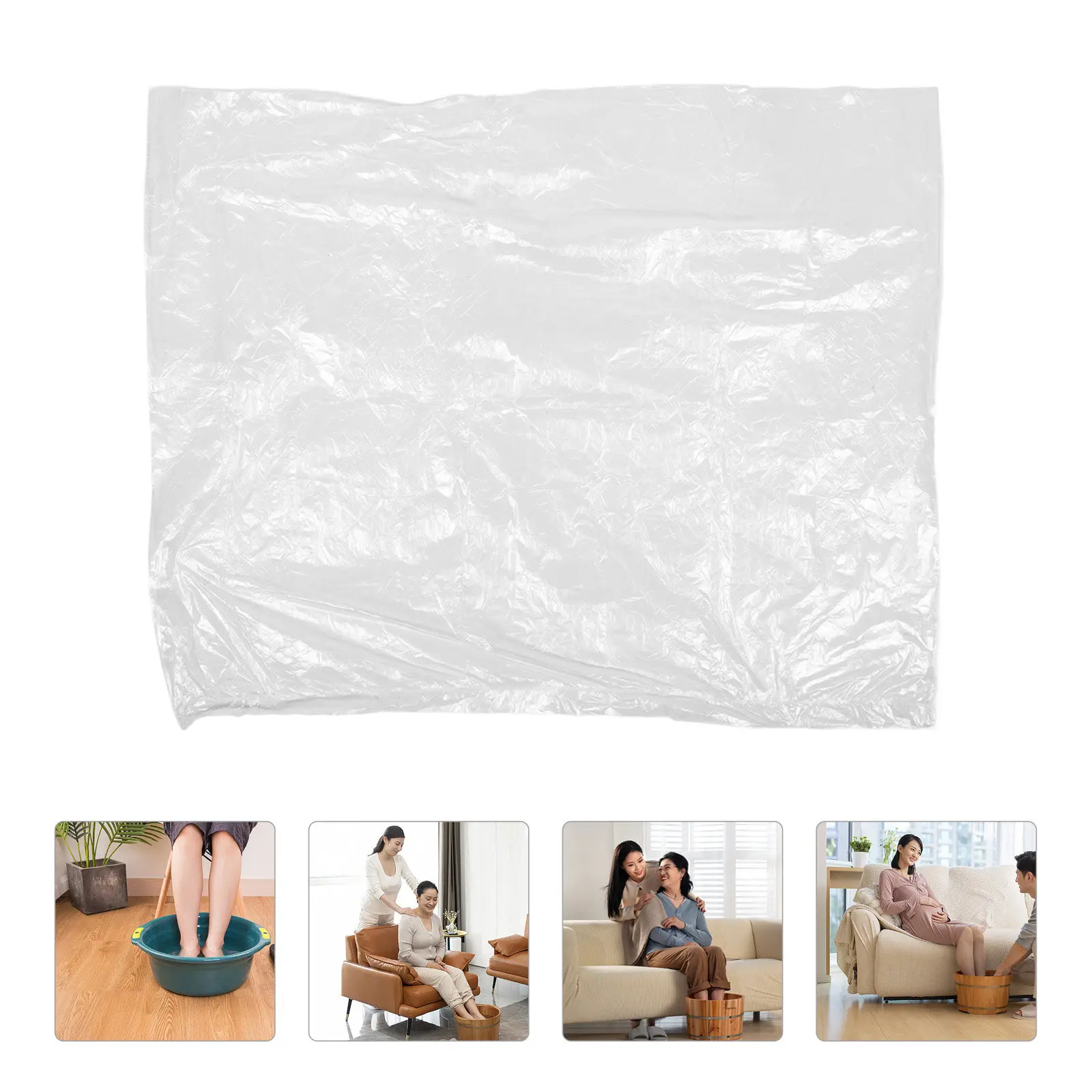 80Pcs Foot Bath Liners Disposable Pedicure Spa Liners Comfortable Waterproof Foot Soak Bags Household Bath Replacement
80Pcs Foot Bath Liners Disposable Pedicure Spa Liners Comfortable Waterproof Foot Soak Bags Household Bath Replacement