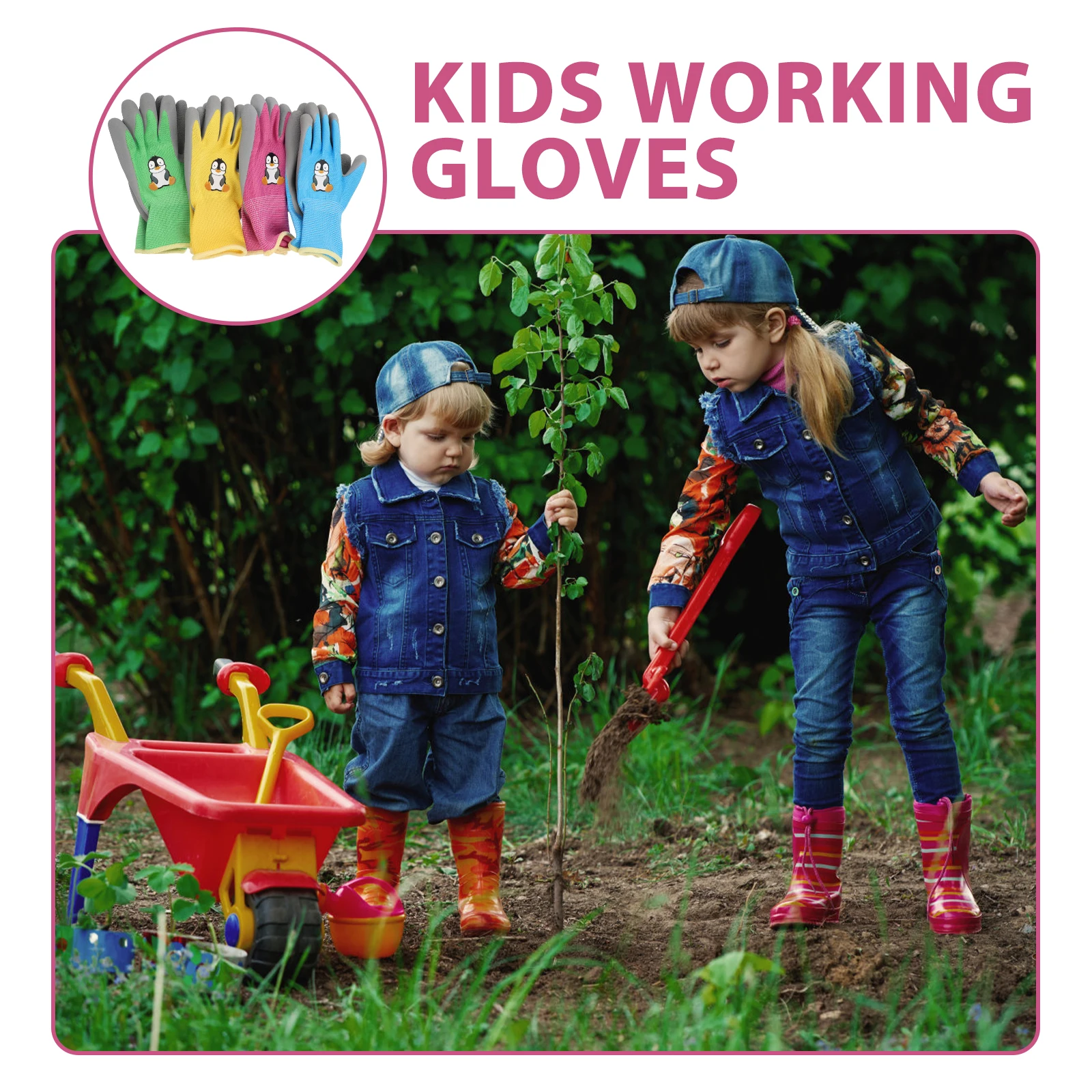 Cartoon Latex Garden Working Toddler Protective Yard Wear-Resistant Lightweight Gardening For Planting Outdoor Activities
Cartoon Latex Garden Working Toddler Protective Yard Wear-Resistant Lightweight Gardening For Planting Outdoor Activities