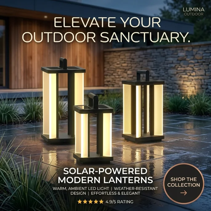 Outdoor portable solar lawn light, villa courtyard garden , waterproof terrace floor-to-ceiling balcony garden solar lanter
Outdoor portable solar lawn light, villa courtyard garden , waterproof terrace floor-to-ceiling balcony garden solar lanter