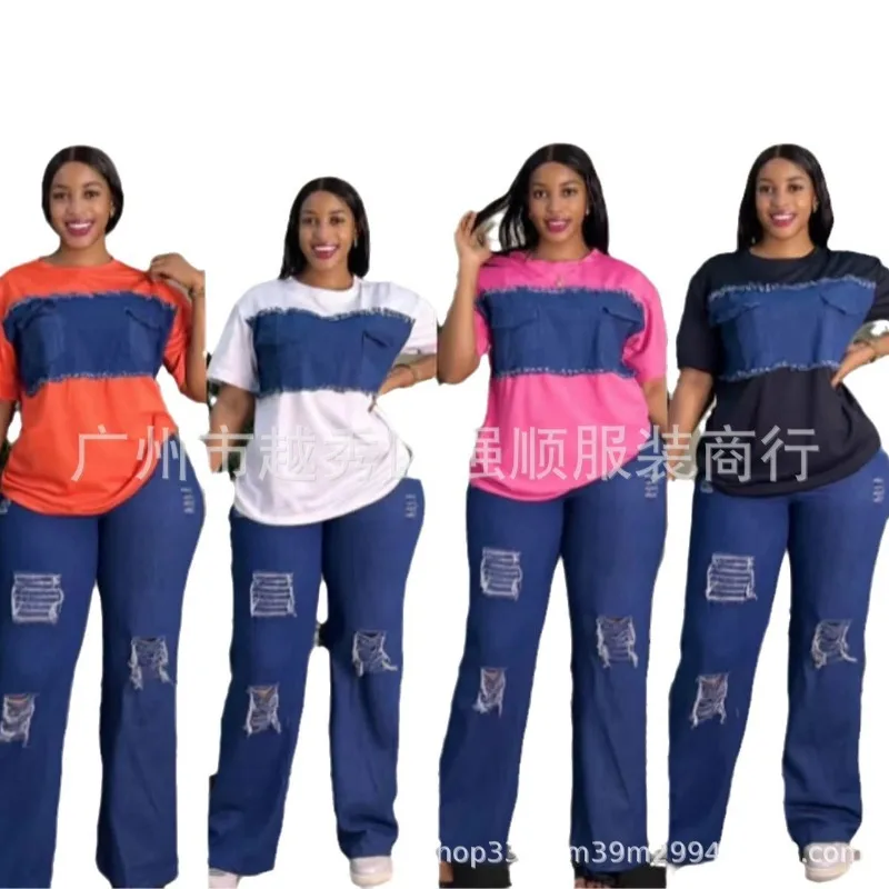 2025 New Women's Stripe Printed 2 Piece Sets Tracksuit Women Casual Plus Size Office Lady Tops and Wide Leg Pants Set For Women
2025 New Women's Stripe Printed 2 Piece Sets Tracksuit Women Casual Plus Size Office Lady Tops and Wide Leg Pants Set For Women